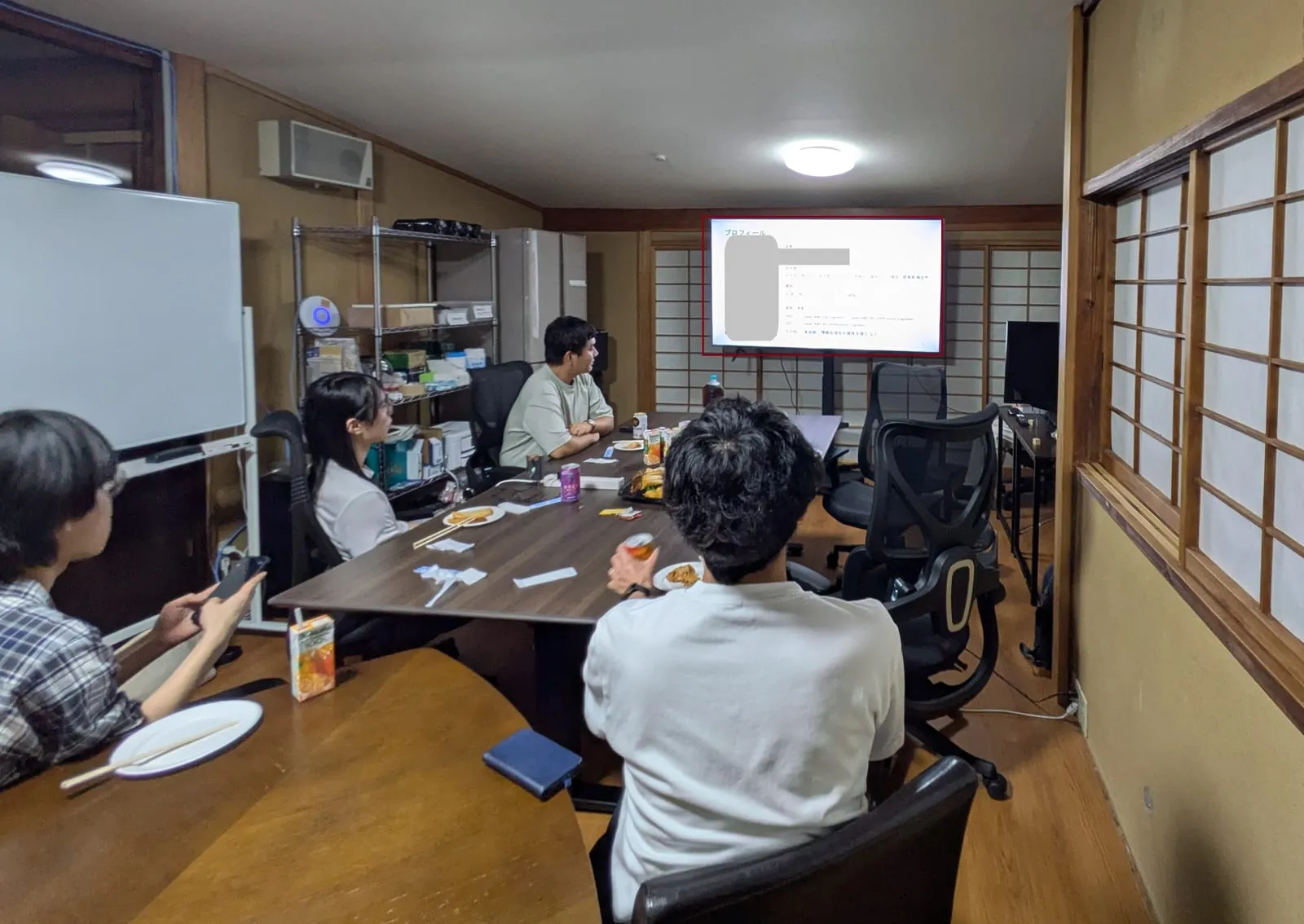 交流会の様子